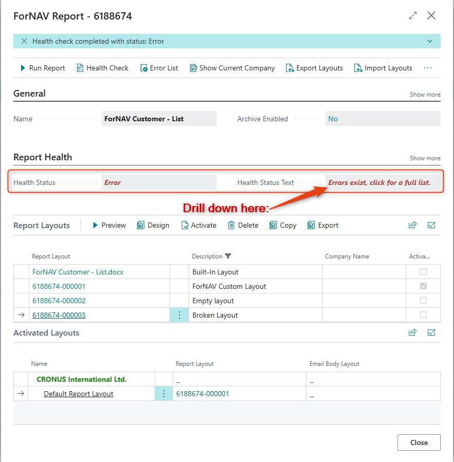 A screenshot of a report

AI-generated content may be incorrect.